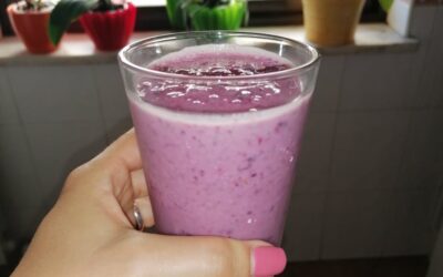 Batido de Frutos Vermelhos com Especiarias