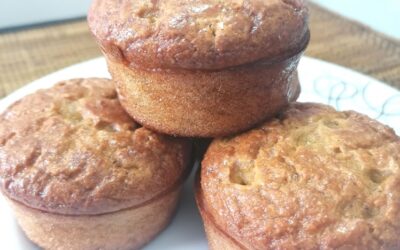 Muffins de Cenoura e Amêndoa Saudáveis