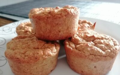 Muffins de Amêndoa e Maçã